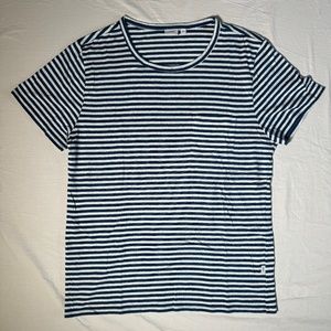 Onia Striped Linen T-Shirt